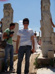 Il grande amico David ci segue ovunque
